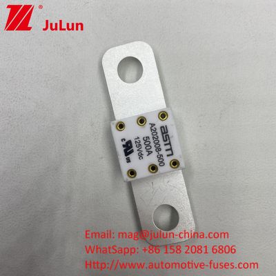 500A 125VDC Fuse de batería de automóvil de alta corriente para compatibilidad universal