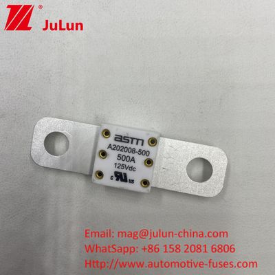 Vehículo eléctrico EV Color blanco 350 Amp Fuse cerámico 125VDC