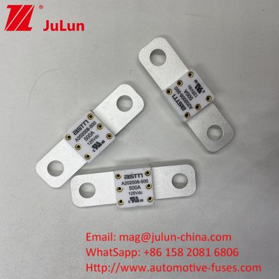 Fusiles de baterías de automóviles de cerámica y metal 125VDC 300A