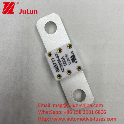 300A 125VDC ASTM M8 Bolt Batería de automóvil Fuse Durable Durable para aplicaciones de trabajo pesado