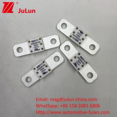 300A 125VDC ASTM M8 Bolt Batería de automóvil Fuse Durable Durable para aplicaciones de trabajo pesado