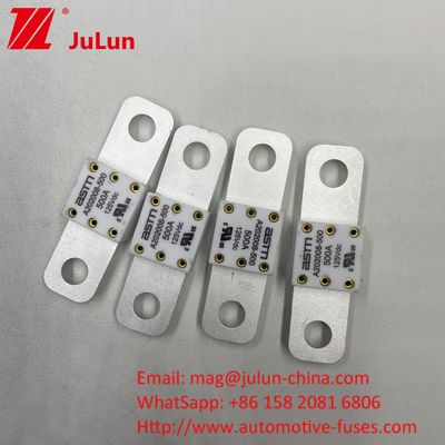 200A 125VDC 50,8mm Distancia entre 2 agujeros Cerrojo fusible M8