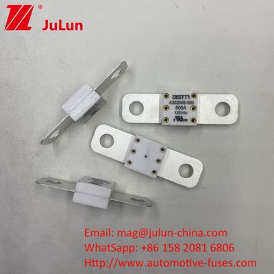 Camión 400A 125VDC Distancia entre 2 agujeros 50.8mm Fusiles de la batería del automóvil para sistemas de comunicación de ascensores