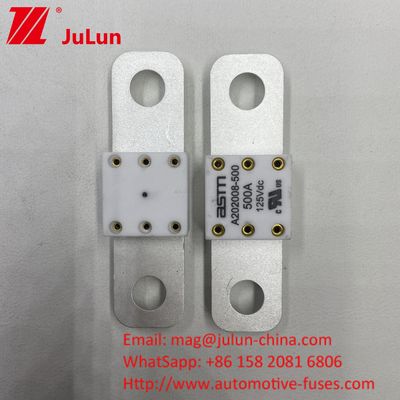 500A Auto A202008 125VDC Cargador de vehículos eléctricos portátil Fuse 100A 125A 150A 200A 250A 300A 400A 500A