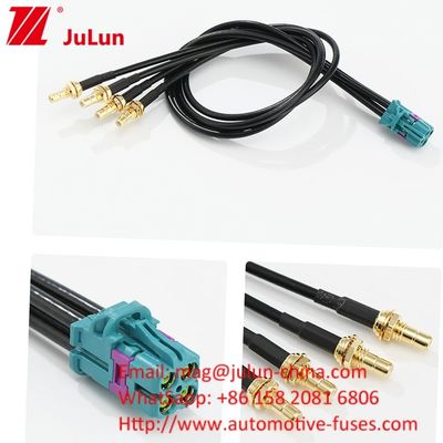PE aislamiento Arnés de cableado automotriz para carcasas de crimp Opciones de color y longitud de cable personalizables