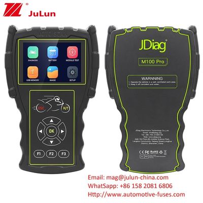 JDiag M100 Pro Moto Scanner ecu detector de motocicletas instrumento de diagnóstico de fallas OBD
