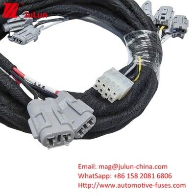 Adaptador de cable de toma de corriente del faro LED de automóviles impermeable H1 9005/9006 de PVC aislante de mujer a hombre