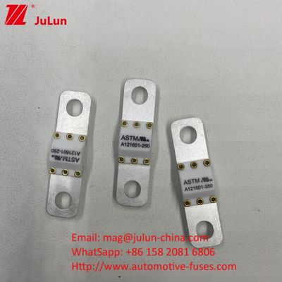 Protección contra cortocircuito 80A 125VDC Fusiles cerámicos para automóviles con alta capacidad de rotura 8KA 6KA 3KA 50A 60A 80A 100A 150A 200A 250A 300A 350A