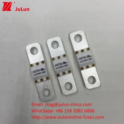 Método de montaje de tornillo 200A 125VDC Fusiles de vehículos cerámicos de alta corriente para protección contra cortocircuito