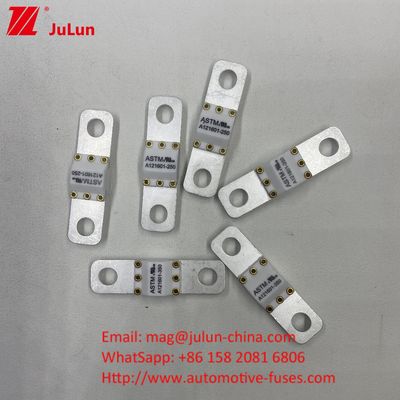 Método de montaje de tornillo 200A 125VDC Fusiles de vehículos cerámicos de alta corriente para protección contra cortocircuito