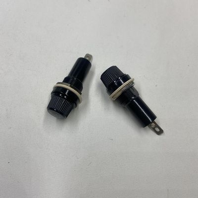 10A 250V 6*30mm JAF-602 soporte de fusible de vidrio