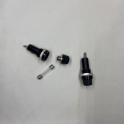 10A 250V 6*30mm JAF-602 soporte de fusible de vidrio