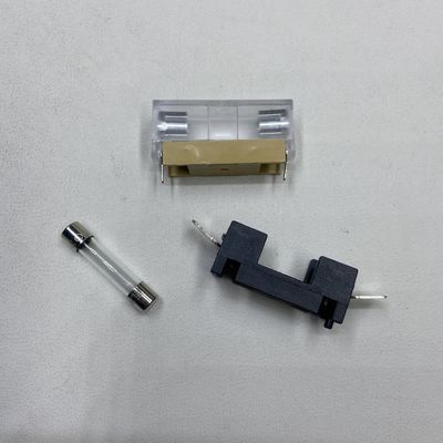 Instalación de placa de PCB 6*30mm 250VDC Negro Azul Transparente Oro Soportador de fusibles para automóviles