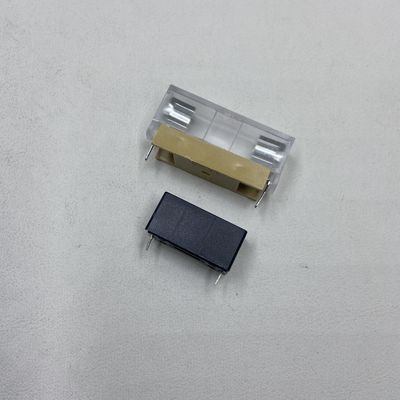 6*30mm 5*20mm Panel montado Negro 25A 250V soporte de fusible de vidrio