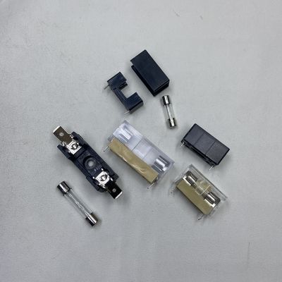 Soportador de fusible de PCB diseñado para 5*20mm 6*30mm Cerámica en placa de PCB Instalación Fijación de placa plana