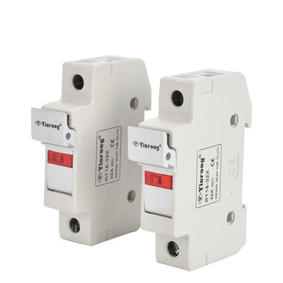 32a Cuerpo de fusible Portador de fusible cilíndrico AC 500V Compatibilidad 10*38 RT18-32 (X) Serie de fusibles de baja tensión