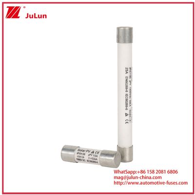 15A 1000VDC GPV Fuse 10*38 para sistemas de energía solar IEC60269-6