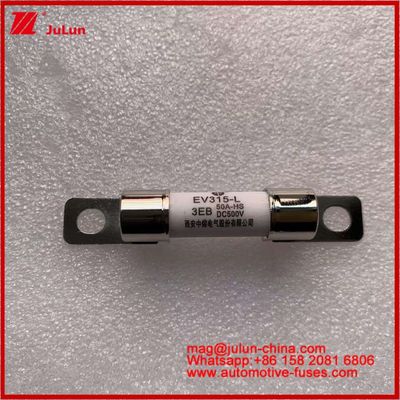 EV315-L 3EB 50A HS 10*38mm Camión eléctrico pesado de luz de tornillo Instalación de fusible tubular de 500VDC con conformidad JASO D622