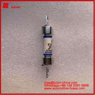 Energía EV 10*38mm Fusiles tubulares EV315-M 3E 15A 500VDC para vehículos eléctricos Instalación de tornillo Cumple con las normas JASO D622