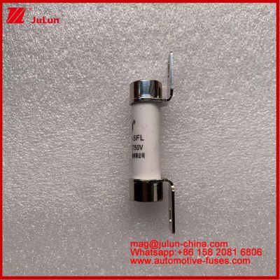 Fusiles tubulares EV325-5FL 40A 750VDC para vehículos eléctricos con 15 * 51mm instalación de rayo ligero y constante de tiempo 2 ± 0.5ms