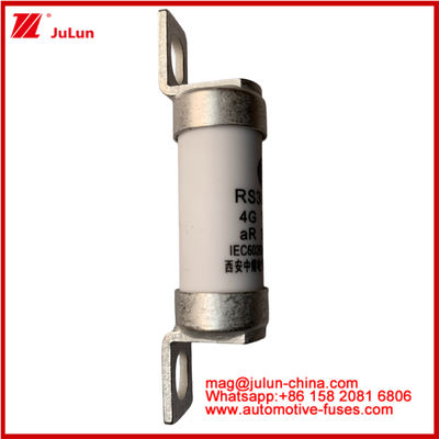 RS308-HB 4G 100A AR 750VDC 50KA Fusiles para protección de circuitos automotrices Rendimiento conforme al diseño tubular cerámico JASO D622