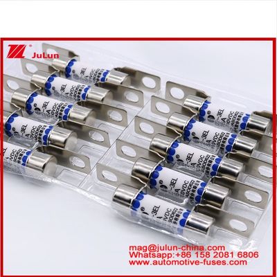 EV322-3EL 16A 700VDC Fuse Tubular Cerámico de pequeño tamaño de alta fractura Sistema de tracción de vehículos eléctricos Conversión de energía Almacenamiento de energía Cargador a bordo