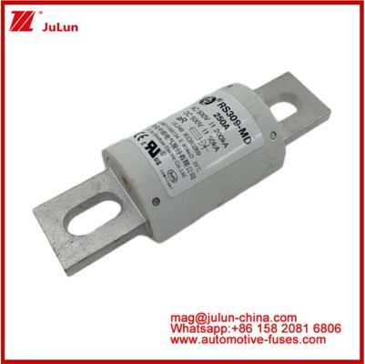 250A 500VAC Ev Fuso RS309-MD-200KA 500VDC 50KA AR Carémica de rendimiento de la corriente continua Tubular del automóvil