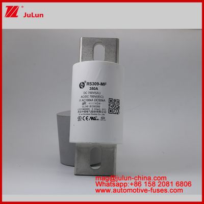 RS309-MF 350A Cerámica de cerrojo para automóviles con montura de perno FUSIÓN TUBULAR DC700AV DC Especialmente diseñado para protección EV / HEV