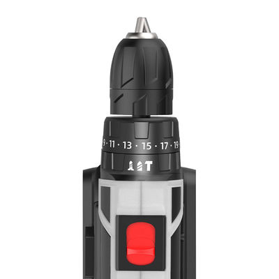 Batería de litio Perforación inalámbrica Herramientas eléctricas de mano Perforaciones de impacto de potencia de soporte Peso único 3 kg Velocidad máxima 1350RPM / MIN