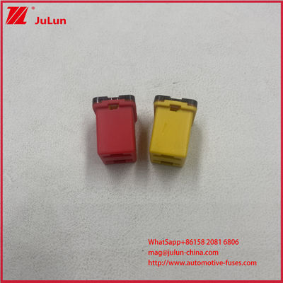 Revestimiento de contenedores duradero de pequeño tamaño Mini auto fusible cuadrado para automóviles 20A 25A 30A 40A 50A 60A Mini auto fusible cuadrado SUV camiones vehículos fuera de carretera autobuses