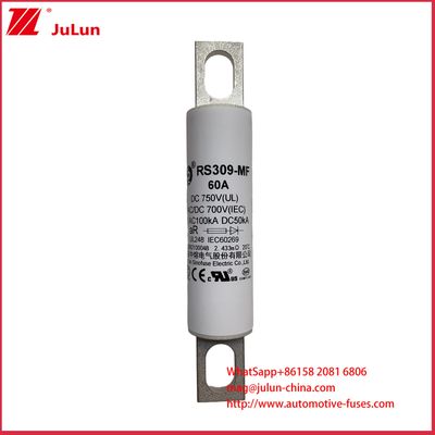 RS309-MF 60A DC750C Camiones pesados Carga de pila Coches eléctricos Autobuses eléctricos Camiones ligeros eléctricos Y fusible eléctrico