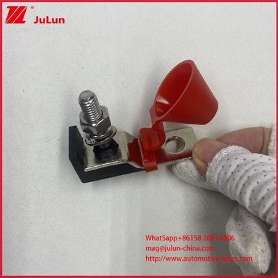 Portafusibles de batería MRBF de un solo perno 5/16\" (M8) a prueba de agua, 200A, Terminal 200A, Kit de bloque de fusibles, Categoría de producto: Componentes de fusibles