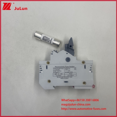 14*51mm gPV 1000VDC 50A FUSIÓN Sustentadores de fusibles fotovoltaicos fotovoltaicos duraderos desconectores para aplicaciones y paneles solares