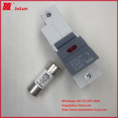 63A Portador de fusible fotovoltaico 22*58mm 1000DC TUV CE Tamaño de enlace de fusible para la norma GB/T14048.3