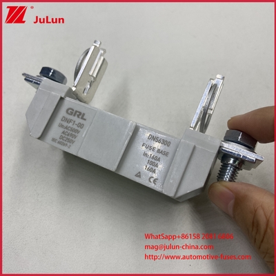 NT000 FUSO AR de alta resistencia 500V/690V Fuso de enlace de fusión de porcelana cerámica nominal 80A Conexión de cobre de baja tensión Fusos NH000