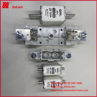 Tipo AR de soplado rápido HRC Fuse Link AC500V 120KA Fuse cerámico con cuchilla de fusión NT00C/NT000 CE Certificado 160A Alta/baja ruptura