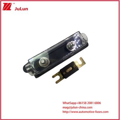 Portador de fusible de enchufe impermeable Bloque de fusible de automóvil Portador de fusible de automóvil Compatible con ACU ACN ACS ACZ ANL ANM ANS Voltagem nominal 32V 58V 72V Componente eléctrico duradero