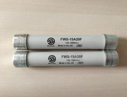 Fusible de cerámica 1250V/1500V/2000V del tubo de la serie de FWS conveniente para los pequeños conductores de la CA