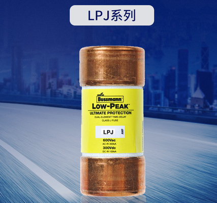 El fusible de retraso de tiempo 1-60A del estándar de LPJ LOS E.E.U.U. valoró 600VAC actual 300VDC