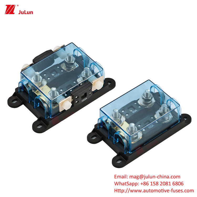 Ant-Hb Trompeta Mediano Buen Enchufe Tipo Fuse Box MIDI Fuse Holder ANS Bolsillo Tipo Fuse Box de una sola vía