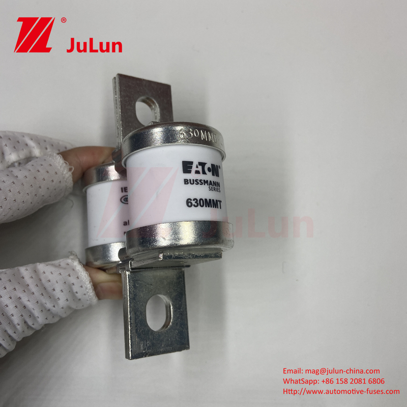BUSSMANN 630MMT 690V Cerámica Copper Twin Plate Flat Bols Tipo de fusible para el automóvil