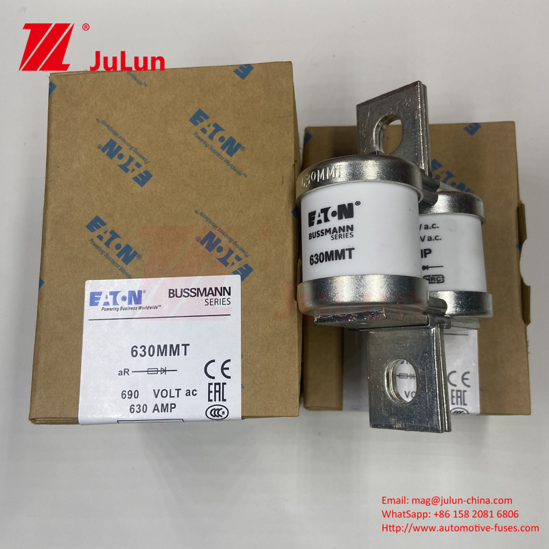 BUSSMANN 630MMT 690V 630A Cerámica Copper Twin Plate Flat Bolta Tipo de fusibles para automóviles por BUSSMANN