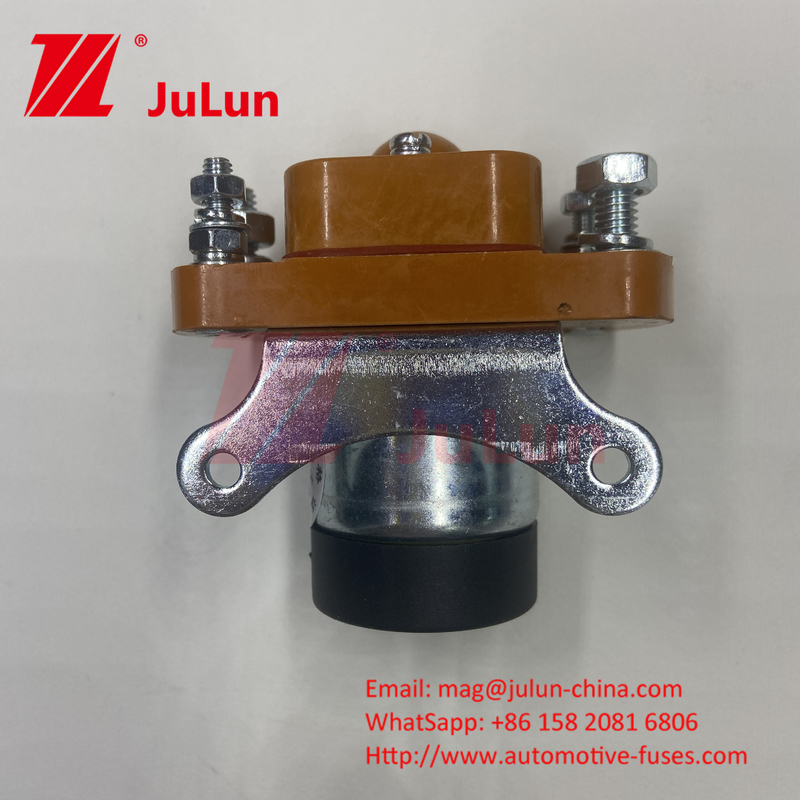 Contactor de corriente continua coche de recorrido electromagnético SZJ50A-D SZJ50A MZJ-50A motor 12V 24V 60V