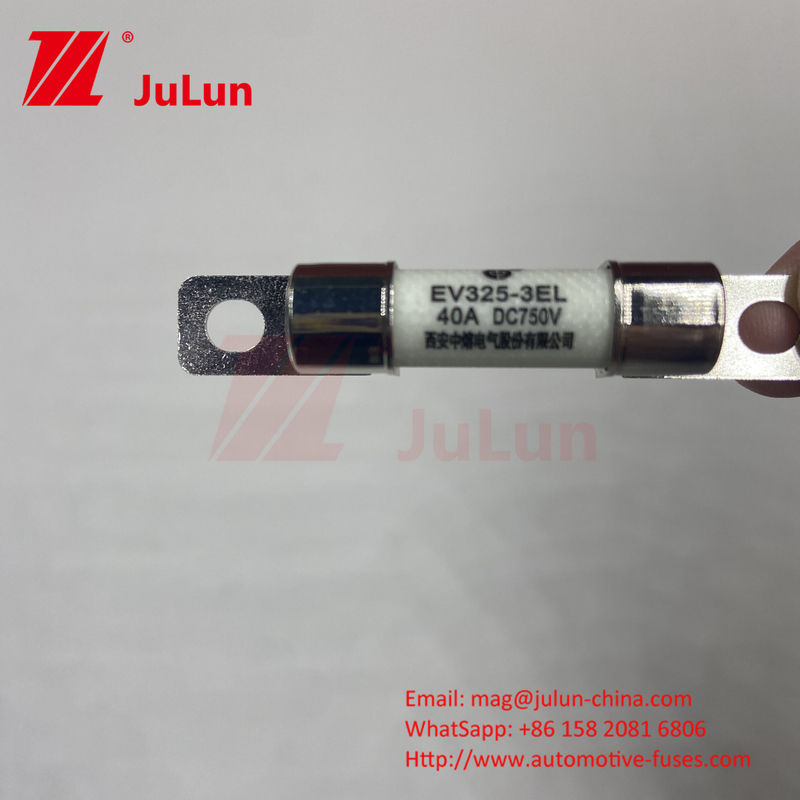 Cargador de EV / Carga rápida de vehículos eléctricos para DC750V Protección de fusibles Carga química y alta temperatura