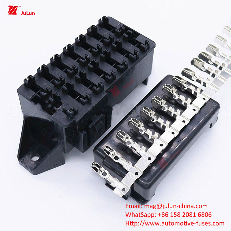 ANS/MIDI Dispositivo de fusible pequeño premium, reinicio manual del vehículo eléctrico 30A-500A Disjuntor de circuito de 32V de plástico de nylon uno/bipolar