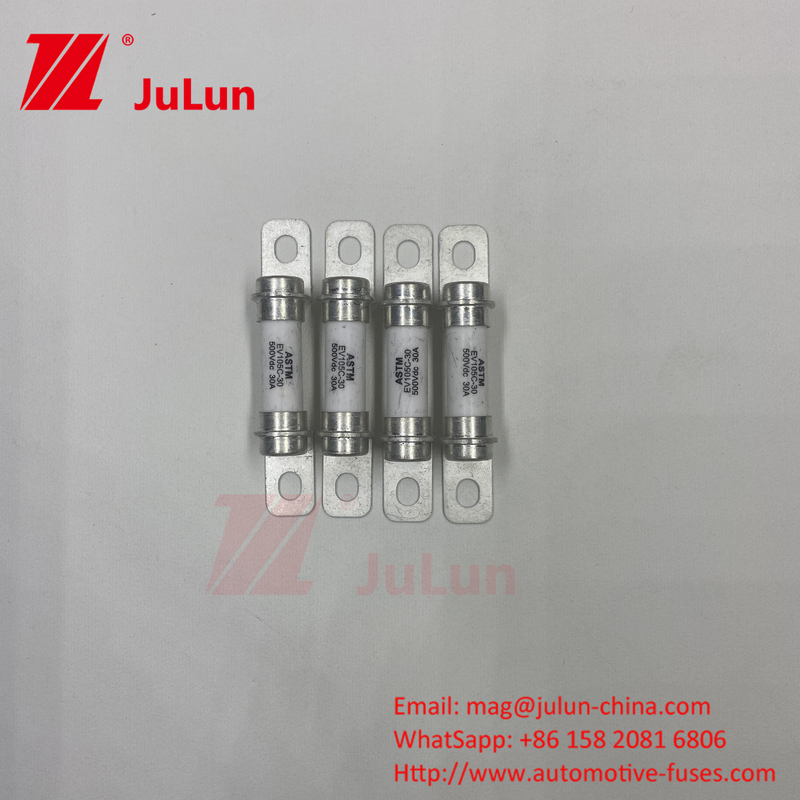 20A 500VDC Sistema de conversión de potencia del vehículo eléctrico Sistema de conversión de potencia del vehículo eléctrico Fusible rápido 15A 30A 50A