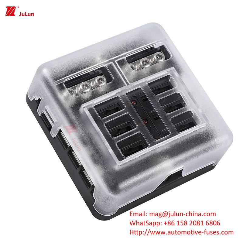 ANS/MIDI 30A-500A Rompehielos de reinicio manual para carcasa de plástico/nylon para automóviles