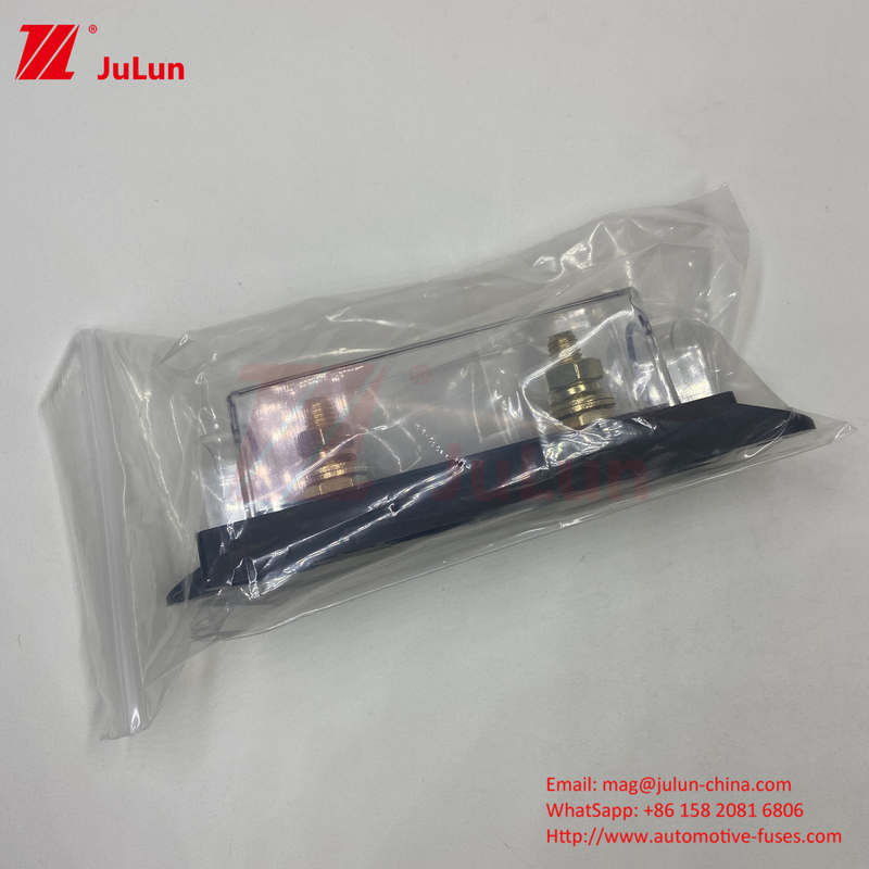 Oro Plata Nuevo tipo de fusible de energía Chip Fuego de potencia de gran corriente ANL Fuego de enchufe grande Bolt Pieza de seguridad