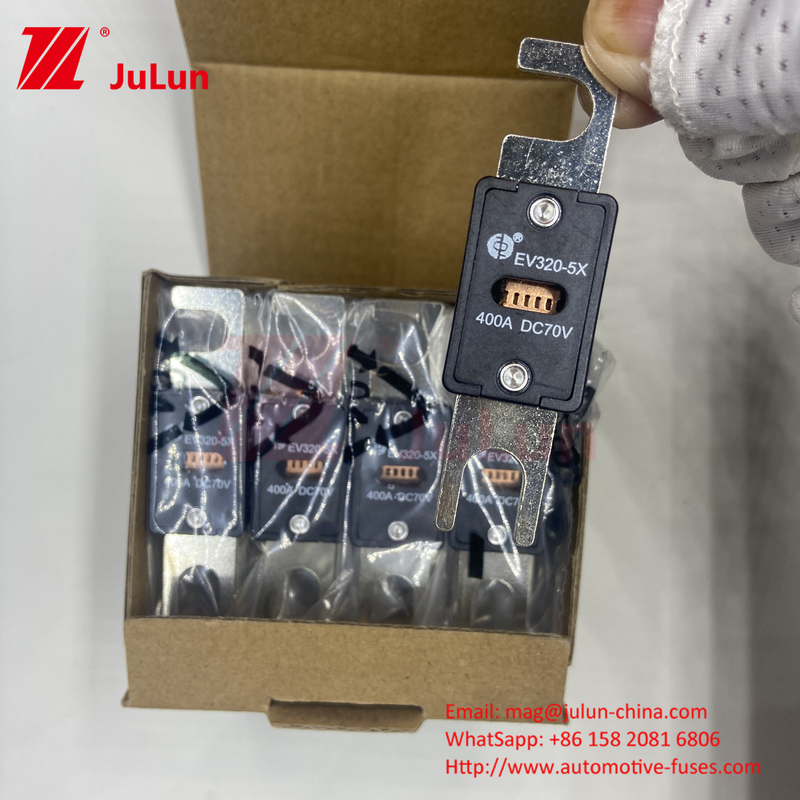 EV320-5C-100A-N 70VDC tornillo en M6 M8 Tipo de montaje Cuchilla de coche fusibles 80-500 Amperios Mantener la estabilidad