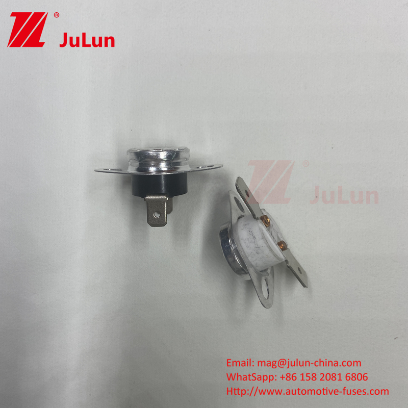 KSD301 Sensor de temperatura del termistor de contacto normalmente abierto Tipo de circuito 10A 250V Resistencia≤50mΩ Producto